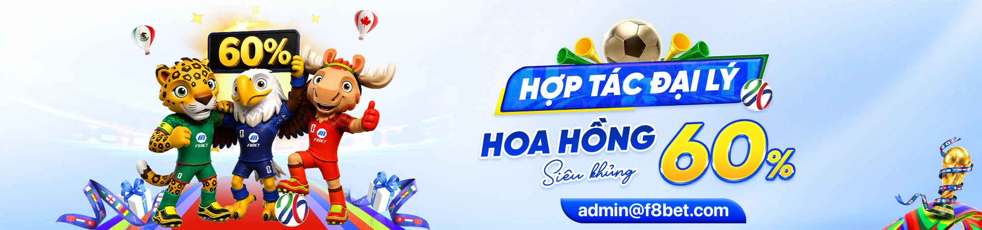 Hoa Hồng Đại Lý F8bet Cao